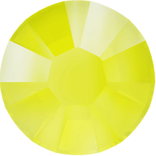 Swarovski 2088 16ss Xirius Flatback Crystal Electric Yellow DeLite
