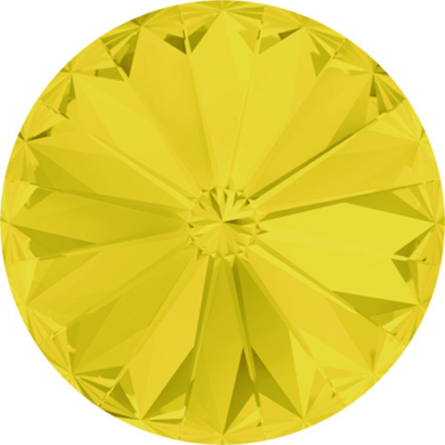 Swarovski 1122 14mm Xilion Round Stones Yellow Opal Shimmer