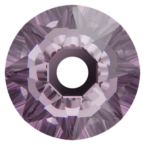 Swarovski 3188 3mm Lochrose Sew On Iris