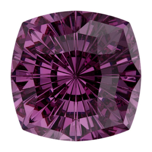 Swarovski 4460 8mm Mystic Square Fancy Stone Amethyst