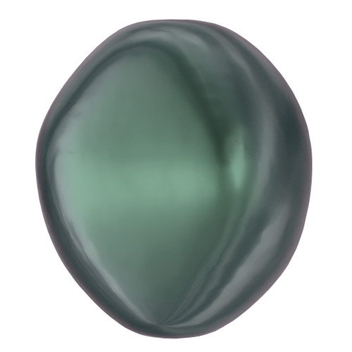 Swarovski  5842 10mm Baroque Coin Pearls Crystal Iridescent Tahitian