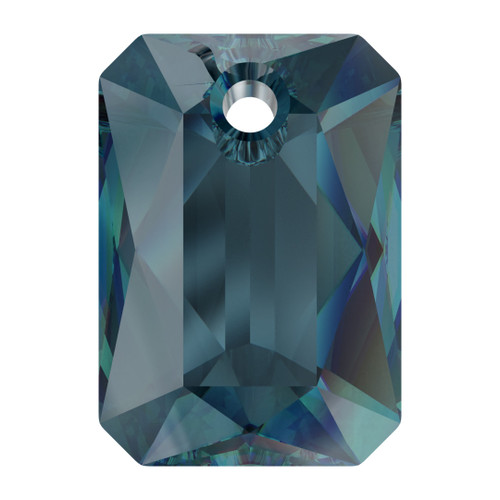 Swarovski  6435 16mm Emerald Cut Pendants Montana