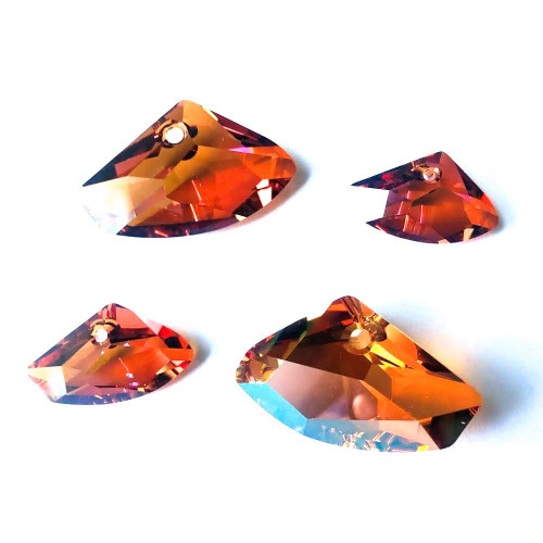 Exclusive Swarovski 6657 23.5 x 39mm Galactic Horizontal Pendant Crystal Copper  (1 pieces)