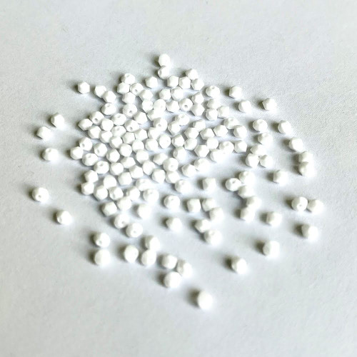 Exclusive Swarovski 5328 3mm Xilion Bicone Beads Chalk White   (72 pieces)