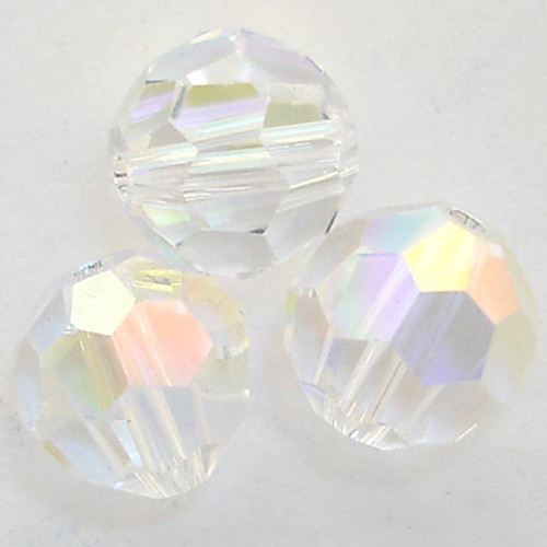 Swarovski 5000 3mm Round Beads Crystal AB  (72 pieces)