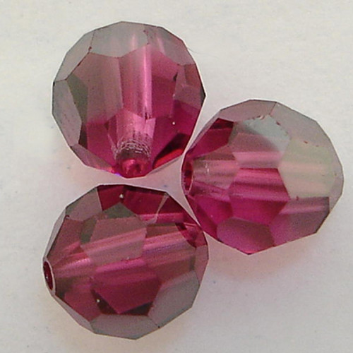 Swarovski 5000 8mm Round Beads Fuchsia Satin  (288 pieces)