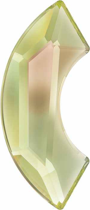 Swarovski 2037 14mm Eclipse Flatback Crystal Luminous Green Hot Fix (72  pieces)
