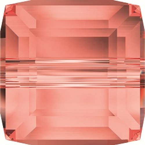 Swarovski 5601 8mm Cube Beads Rose Peach  (96 pieces)