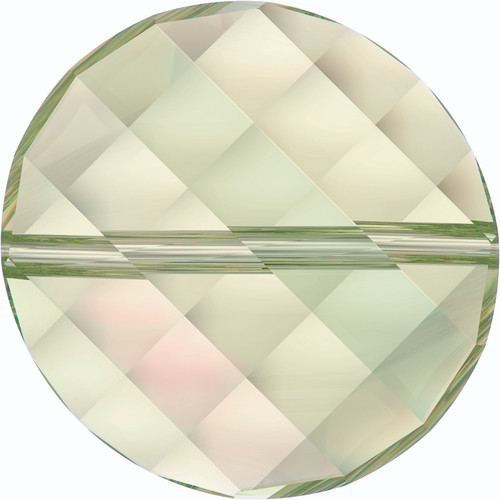 Swarovski 5621 18mm Twist Beads Crystal Luminous Green  (72 pieces)