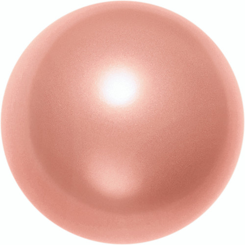 Swarovski 5810 10mm Round Pearls Rose Peach (50  pieces)