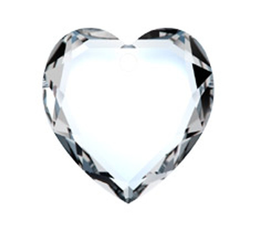 Swarovski 6225 18mm Flat Heart Pendant Crystal (24  pieces)