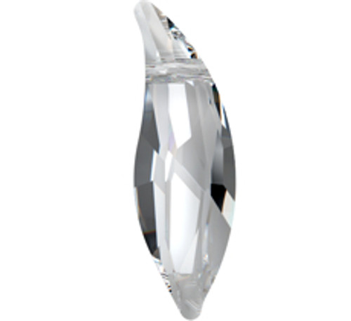 Swarovski 6904 30mm Lily Pendant Smoked Topaz (36  pieces)