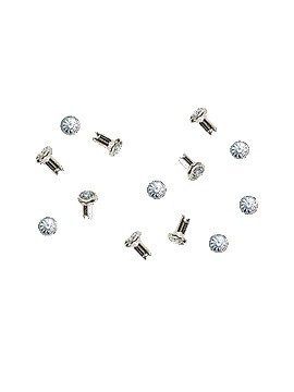 Swarovski Gold 53000 18ss (~4.3mm) Crystal Rivets with 4mm shank: Mocca