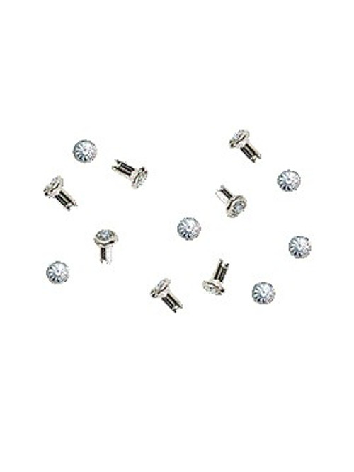 Swarovski Stainless Steel 53000 18ss (~4.3mm) Crystal Rivets with 4mm shank: Peridot