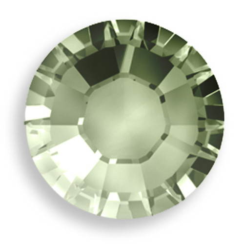 Swarovski 2028 6ss(~1.95mm) Xilion Flatback Crystal Sage   Hot Fix