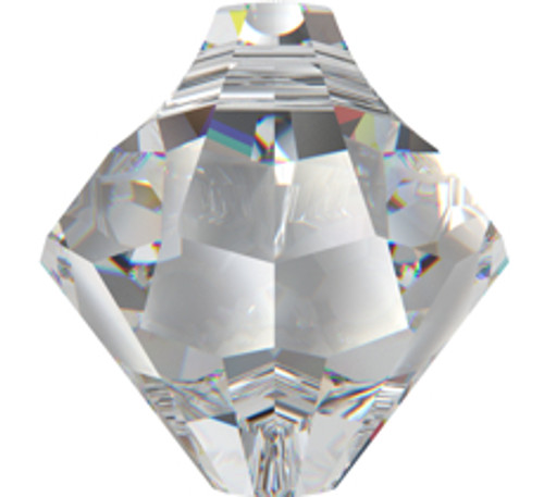 Swarovski 6301 6mm Top-drilled Bicone Light Colorado Topaz