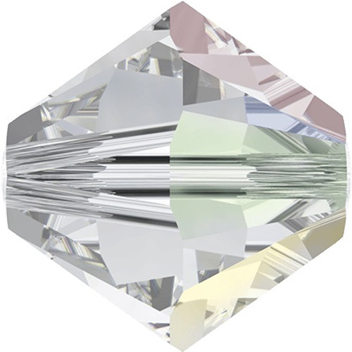 Swarovski 5328 2.5mm Xilion Bicone Beads Crystal AB   (144 pieces)