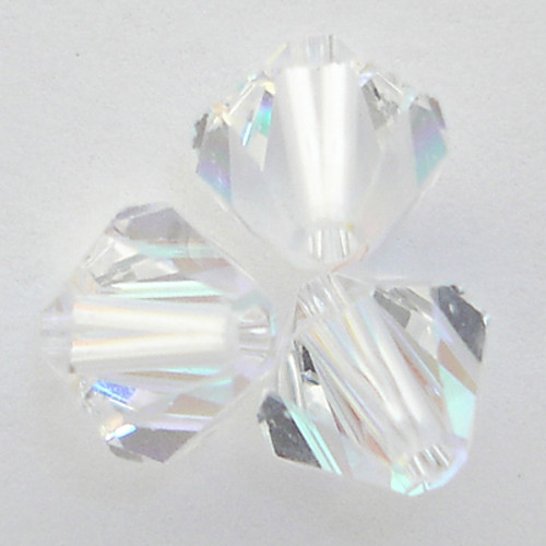 Swarovski 5328 3mm Xilion Bicone Beads Crystal AB