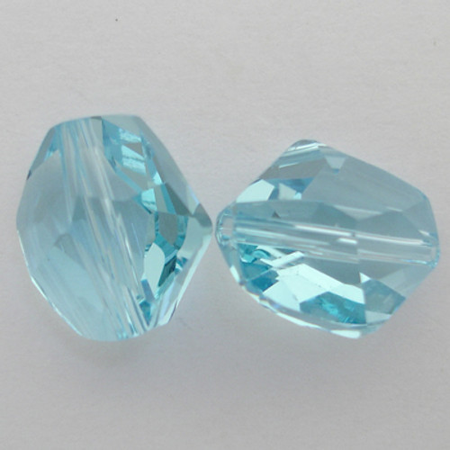 Swarovski 5523 12mm Cosmic Beads Aquamarine