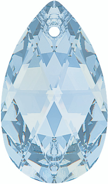 Swarovski 6106 22mm Pearshape Pendant Crystal  Blue Shade (96  pieces)