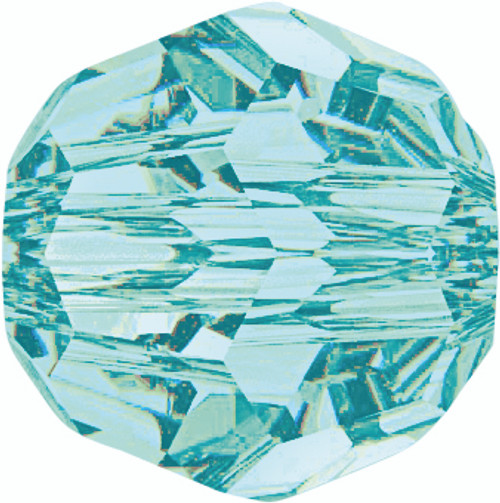 Swarovski 5000 6mm Round Beads Light  Turquoise  (360 pieces)