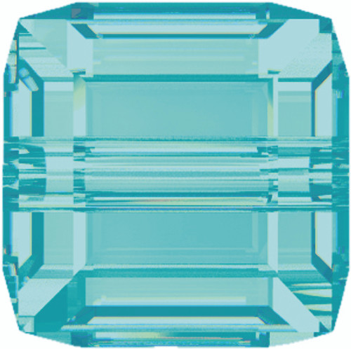 Swarovski 5601 8mm Cube Beads Light  Turquoise  (96 pieces)