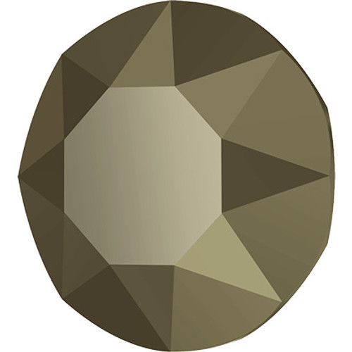 Swarovski 1088 39ss Xirius Round Stones Crystal Metallic Light Gold (144  pieces)