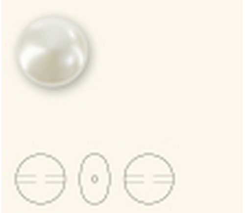 Swarovski 5860 14mm Crystal Coin Pearl Crystal Pink Coral Pearl  ( 100 pieces) Swarovski 5860 14mm Crystal Coin Pearl Crystal Pink Coral Pearl  ( 100 pieces)