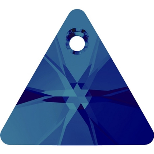 Swarovski 6628 8mm Xilion Triangle Pendant Crystal Bermuda Blue ( 288 pieces)