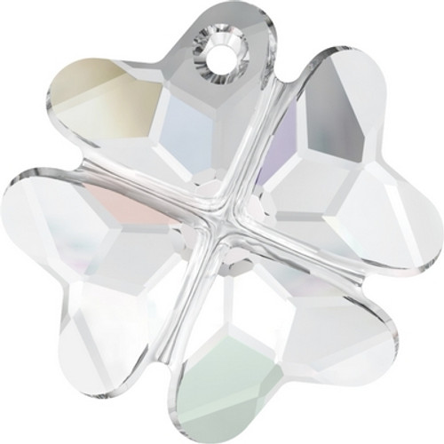 Swarovski 6764 19mm Clover Pendants Crystal AB ( 48 pieces)