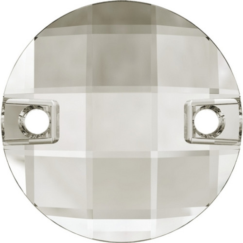 Swarovski 3220 14mm Chessboard Sew On Stones Crystal Silver Shade ( 96 pieces)