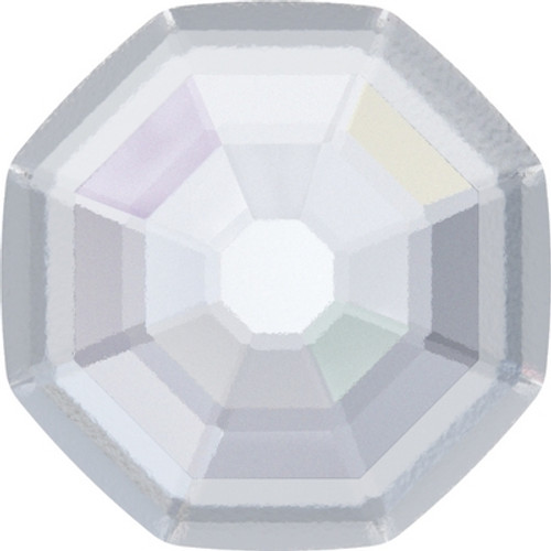 Swarovski 2611 10mm Solaris Flatback Crystal AB ( 216 pieces)