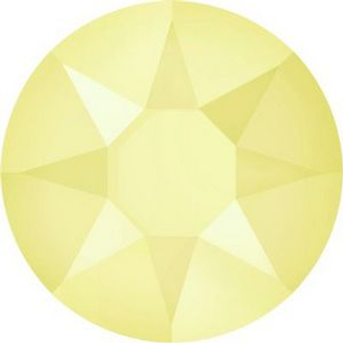 Swarovski 2078 16ss Xilion Flatback Crystal Powder Yellow Hot Fix