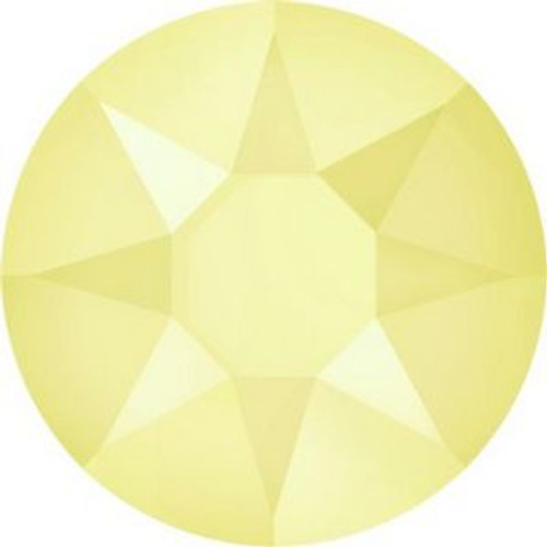 Swarovski 2078 34ss Xilion Flatback Crystal Powder Yellow Hot Fix