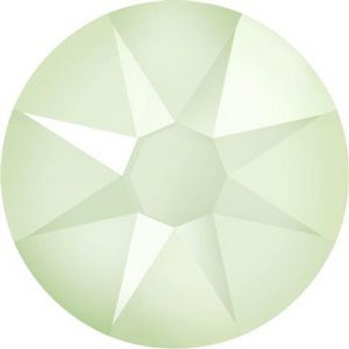 Swarovski 2088 20ss Xilion Flatback Crystal Powder Green