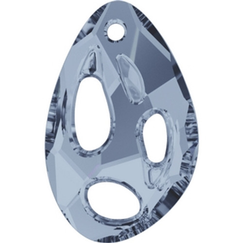 Swarovski 6730 34mm Radiolarian Pendants Crystal Blue Shade (8 pieces)