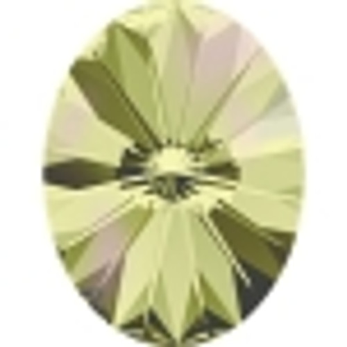 Swarovski 2304 6mm Raindrop Flatbacks Crystal Luminous Green (360 pieces)