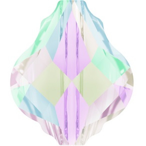 Swarovski style # 5058 Baroque Bead Crystal AB