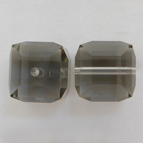 Swarovski 5601 8mm Cube Beads Black Diamond