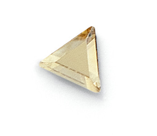 Swarovski 2711 3mm Triangle Flatback Hot Fix Crystal Golden Shadow Hot Fix (720 pieces)