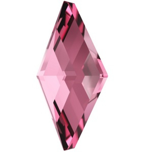 Swarovski 2773 5mm Diamond Shape Flatback Light Rose  Flatbacks