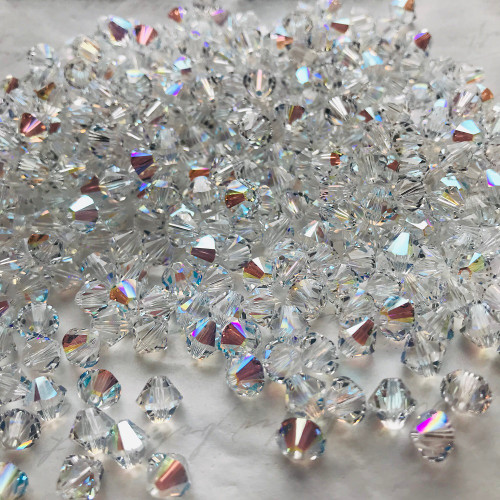 Swarovski 5328 3mm Xilion Bicone Beads Crystal Shimmer (1440  pieces)