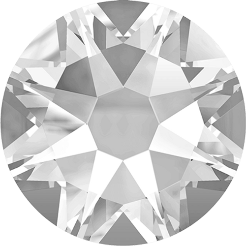 Swarovski 2058 8ss(~2.45mm) Xilion Flatback Crystal