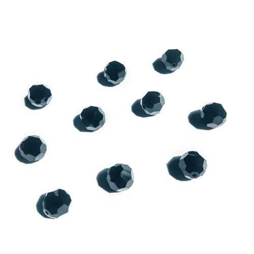 Buy Swarovski 5000 12mm Round Beads Jet  (8 pieces)