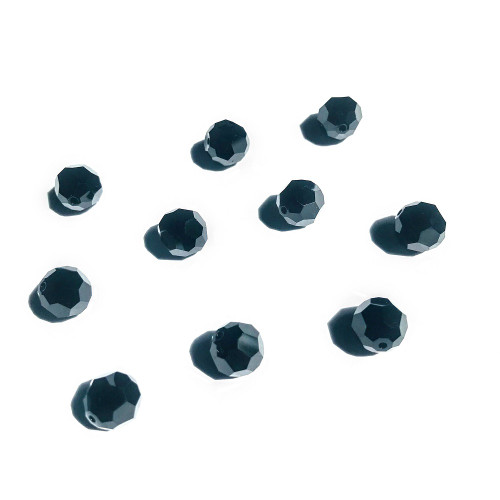 Buy Swarovski 5000 12mm Round Beads Jet  (8 pieces)