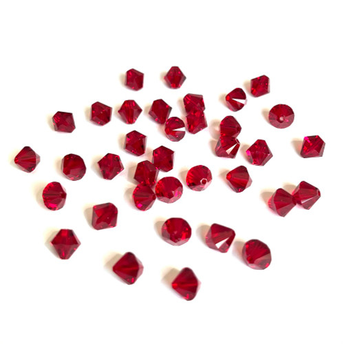 Buy Swarovski 5328 5mm Xilion Bicone Beads Siam (72 pieces)