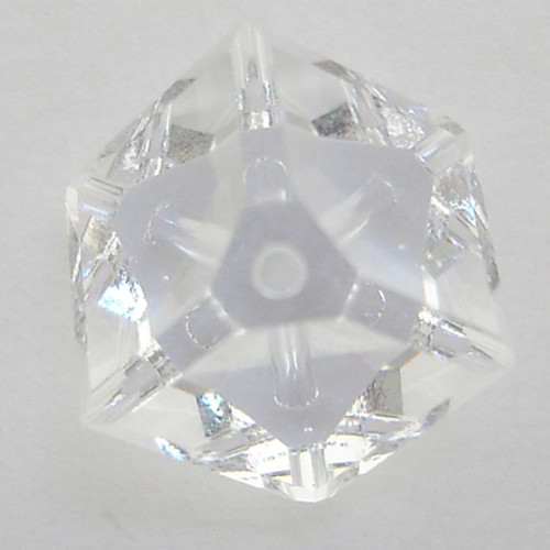 Swarovski 5600 4mm Offset Cube Beads Crystal