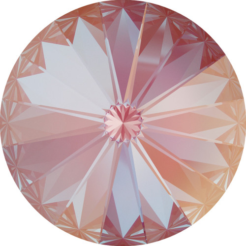 Swarovski 1122 12mm Xilion Round Stones Crystal Lotus Pink Delite
