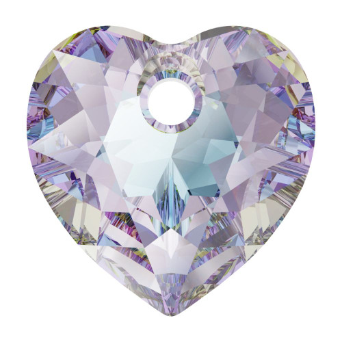 Swarovski 6432 14.5mm Heart Cut Pendants Crystal Vitrail Light Pro Lay