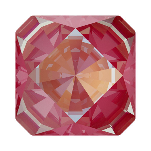 Swarovski 4499 20mm Kaleidoscope Square Fancy Stones  Crystal Lotus Pink Delite